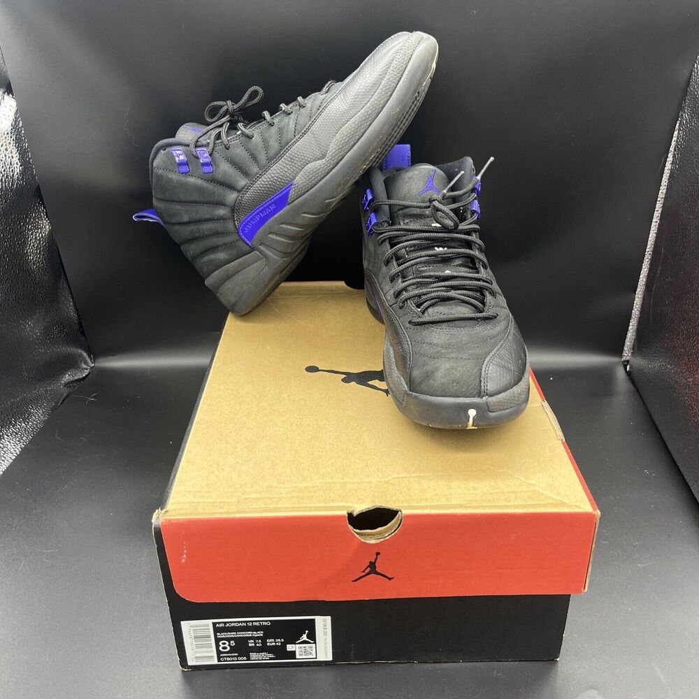 Size 8.5 - Jordan 12 Retro Dark Concord 2020 (CT8013-005)